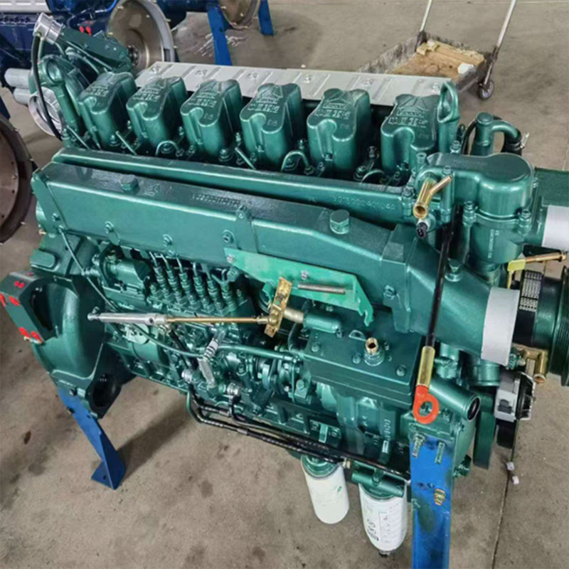 Motor diésel de seis cilindros WD61547 de segunda mano